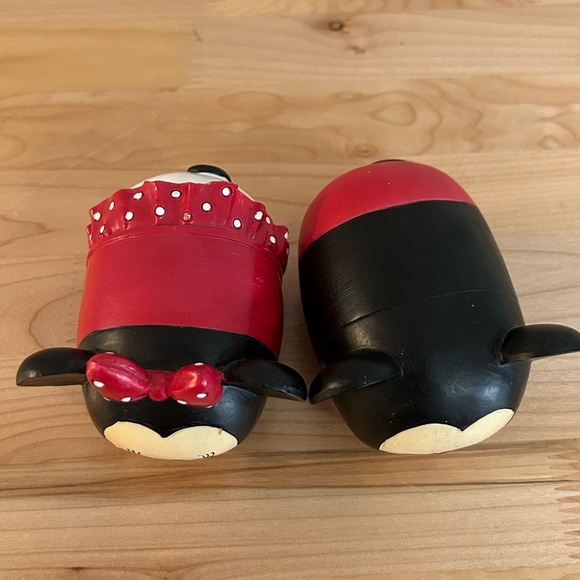 DISNEY Mickey & Minnie Tsum Tsum Kitchen Garden Decor 4” Set Unique Shape - Picture 2 of 8